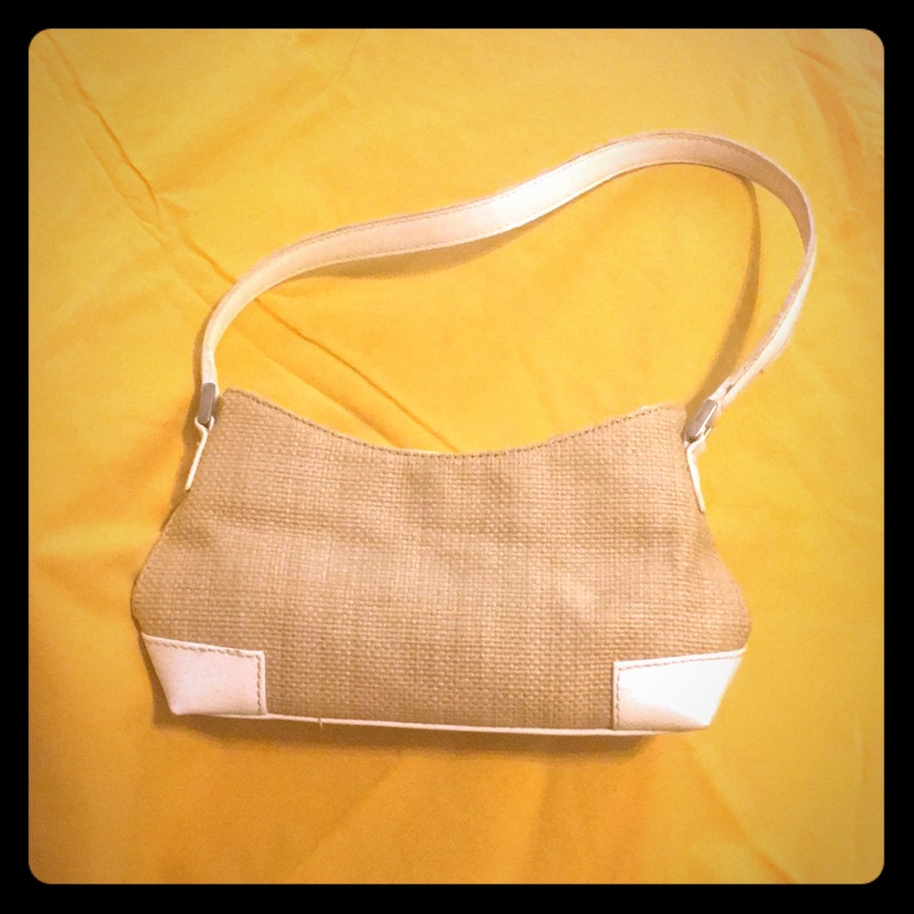 🔴Liz Claiborne Purse-Small Beige&Cream NWOT
